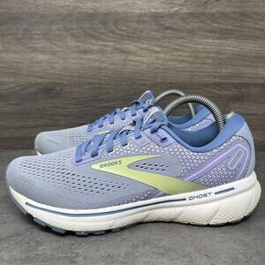 Brooks Ghost 14 Sneakers Womens Size 8 Purple Blue Running Shoes